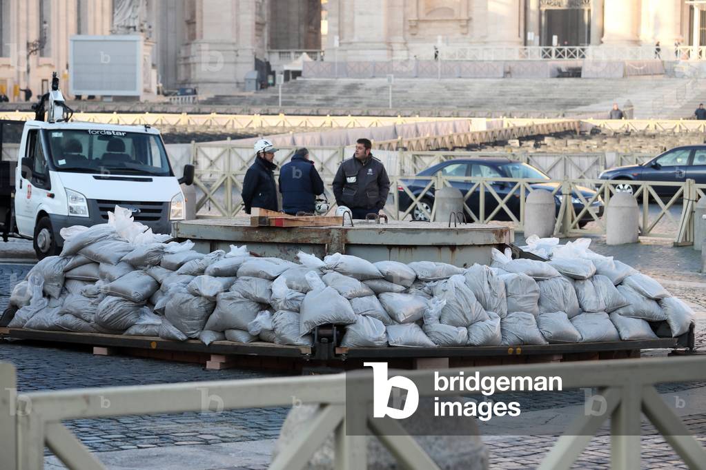 Christmas tree in Vatican City, Holy See, 2017 (photo)