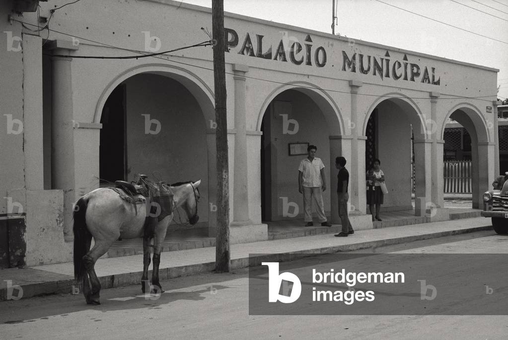 The municipality in a Mexican village