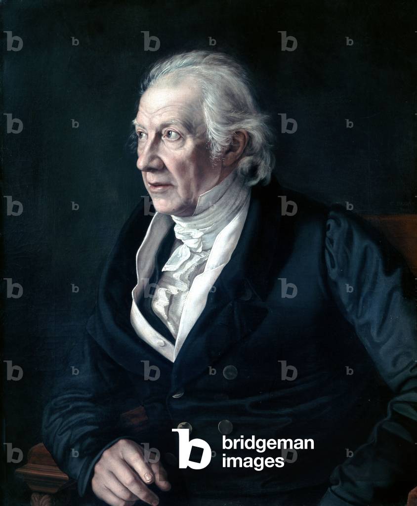 Portrait of Karl Friedrich Zelter (Portrà¤t von Karl Friedrich Zelter), by Karl Begas, 1827, 19th Century
