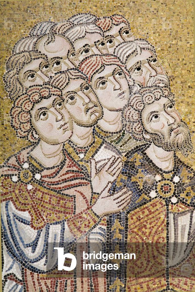 Mosaic decoration of the counter-façade - Last Judgment (mosaic)