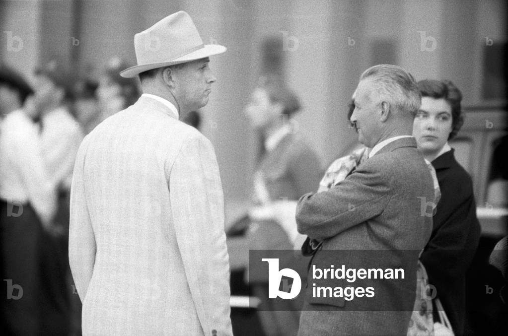 A man with a hat at the Geneva Summit, Geneva, Switzerland