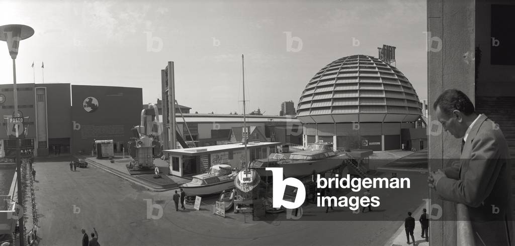 View of Milan Trade Fair, Milan, Italy, 1965