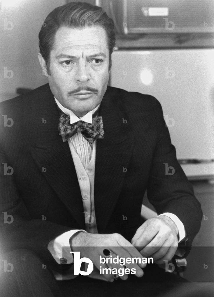Marcello Mastroianni in Down the Ancient Staircase, Rome, Italy