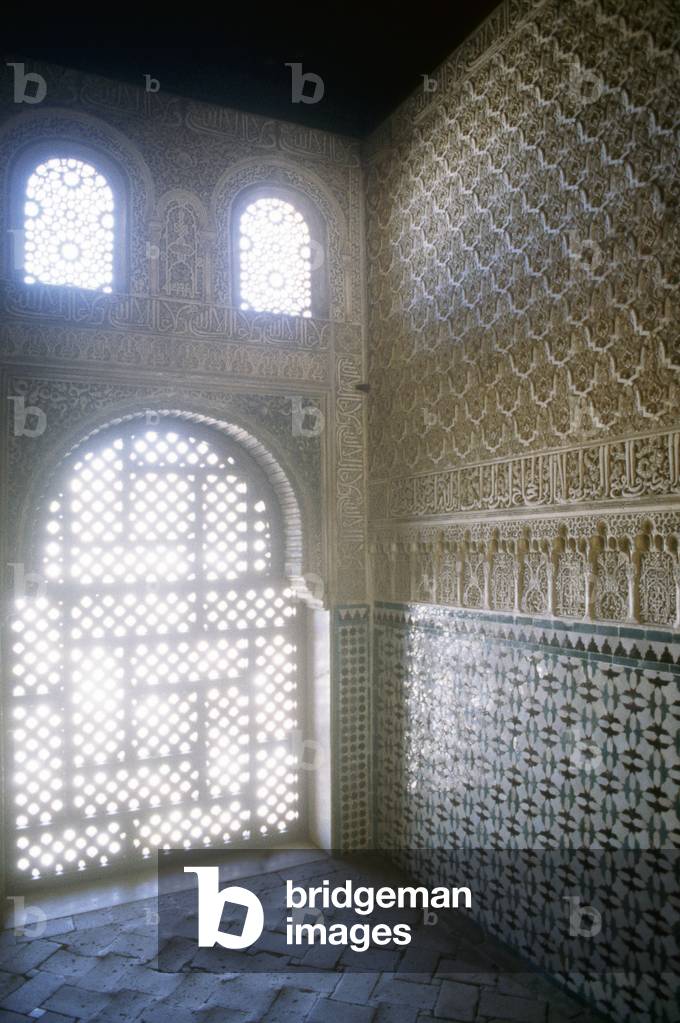 Bou Inaniyya Madrasa, 1350, 14th century, Meknes, Morocco (mixed technique)