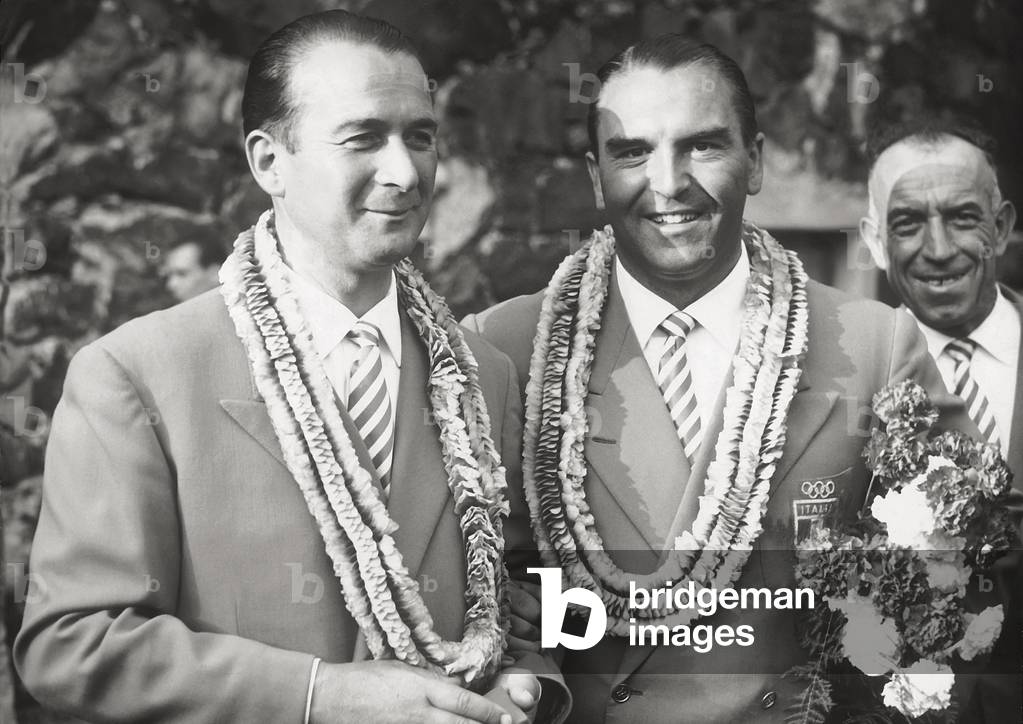 Sailors Agostino Straulino and Nico Rode