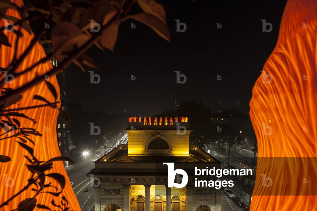 The Food Guardians (The Food Guardians), by Cracking Art Group, Porta Venezia for Expo 2015, Milan, Italy, 15th May-31st October 2015 (photo)
