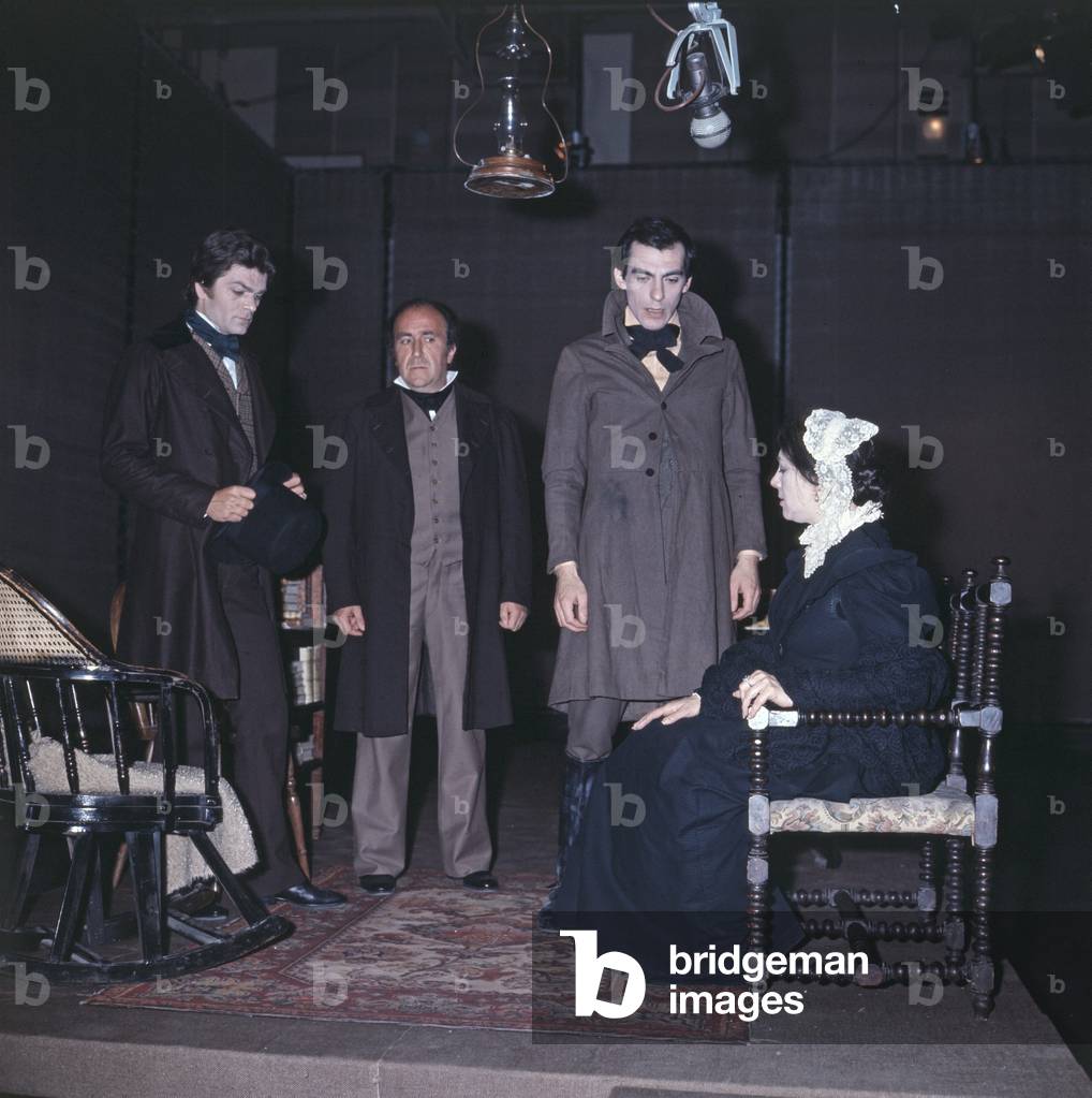 Piero Di Iorio, Piero Gerlini, Marco Bonetti and Paola Tanziani in Abramo Lincoln in Illinois