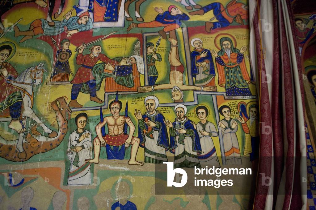 Debre Sina Maryam Church, Gorgora, Lake Tana, Ethiopia, Africa (photo)