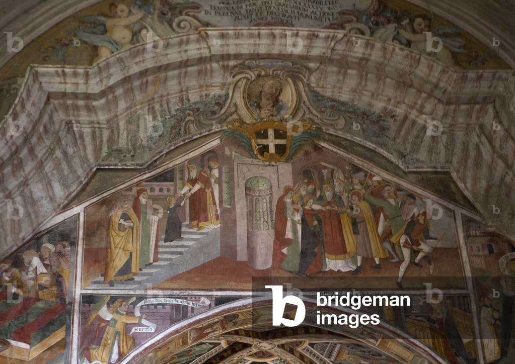 Marriage of the Virgin Mary, c.1492 (fresco)
