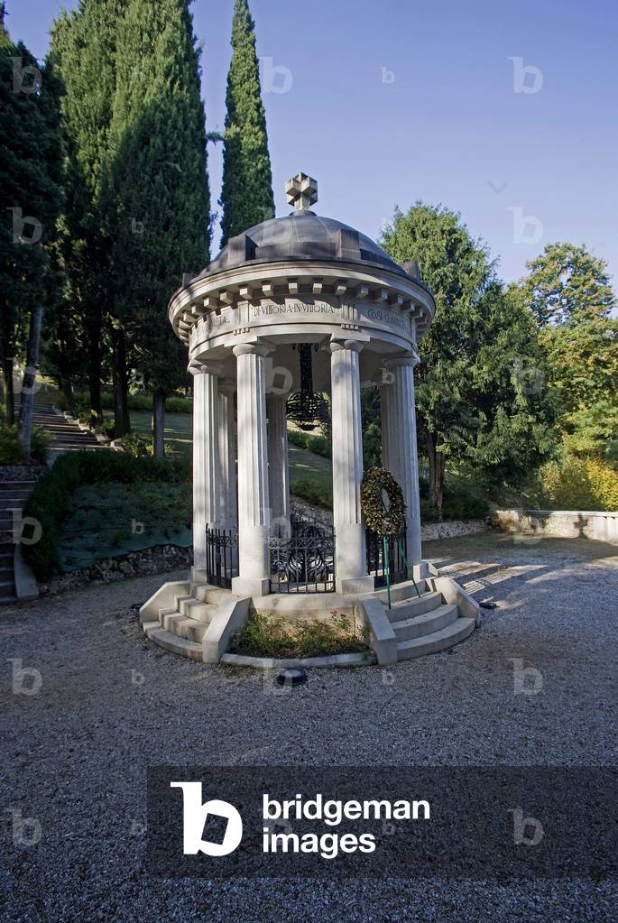 Francesco Baracca tomb, Nervesa della Battaglia, Veneto, Italy, 2009 (photo)