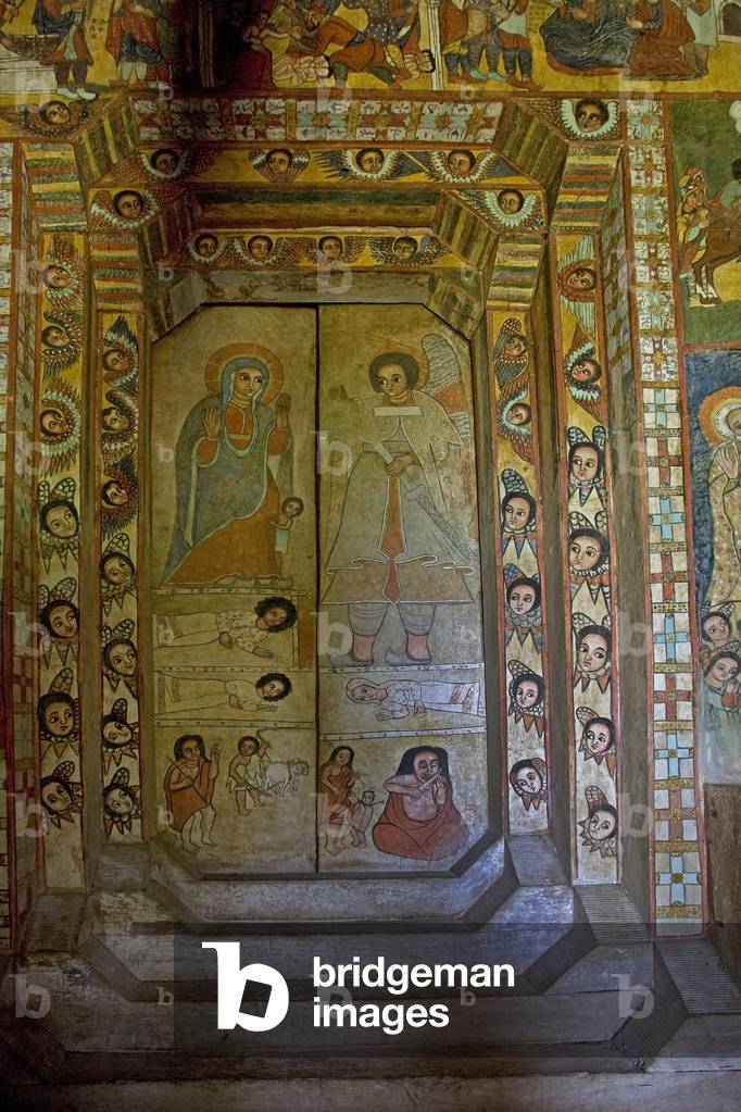 Narga Selassie Christian Church, Island of Dek, Lake Tana, Gondar Region, Ethiopia, Africa (photo)