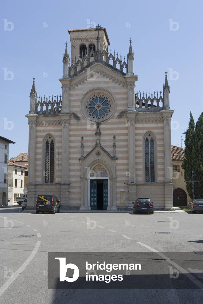 Parish church, Valvasone, Friuli, Italy (photo)