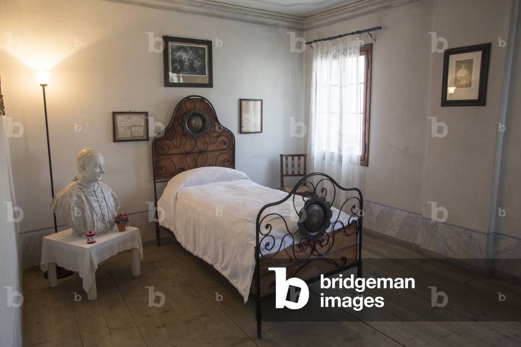 Bedroom, House of Pio X, Riese, Veneto, Italy