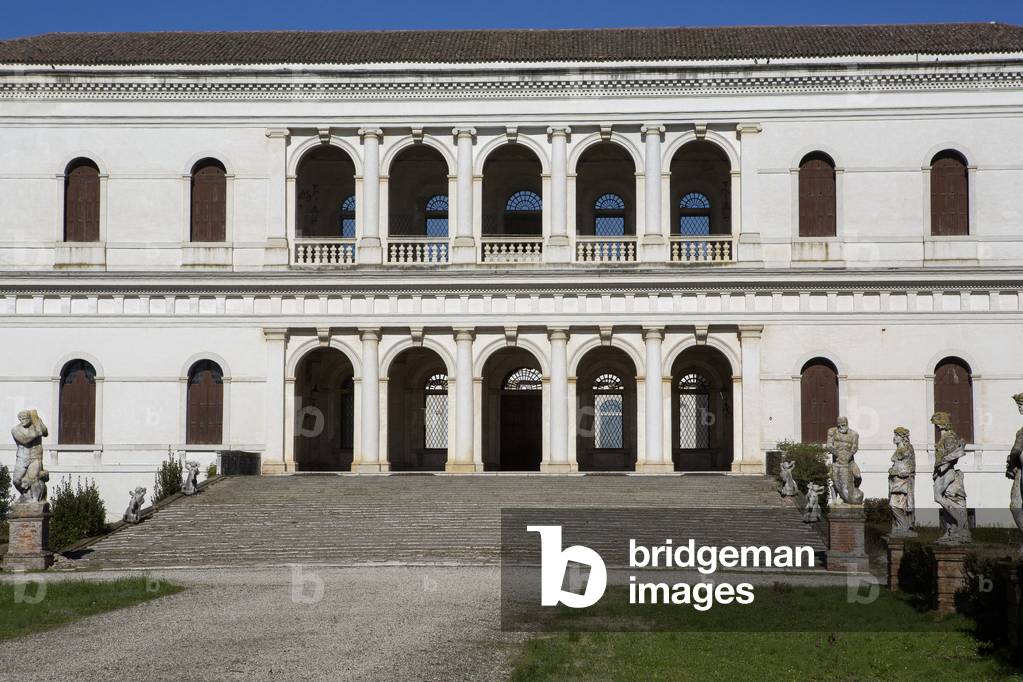 Garzoni villa by Jacopo Sansovino, Candiana, Province of Padua, Veneto, Italy (photo)