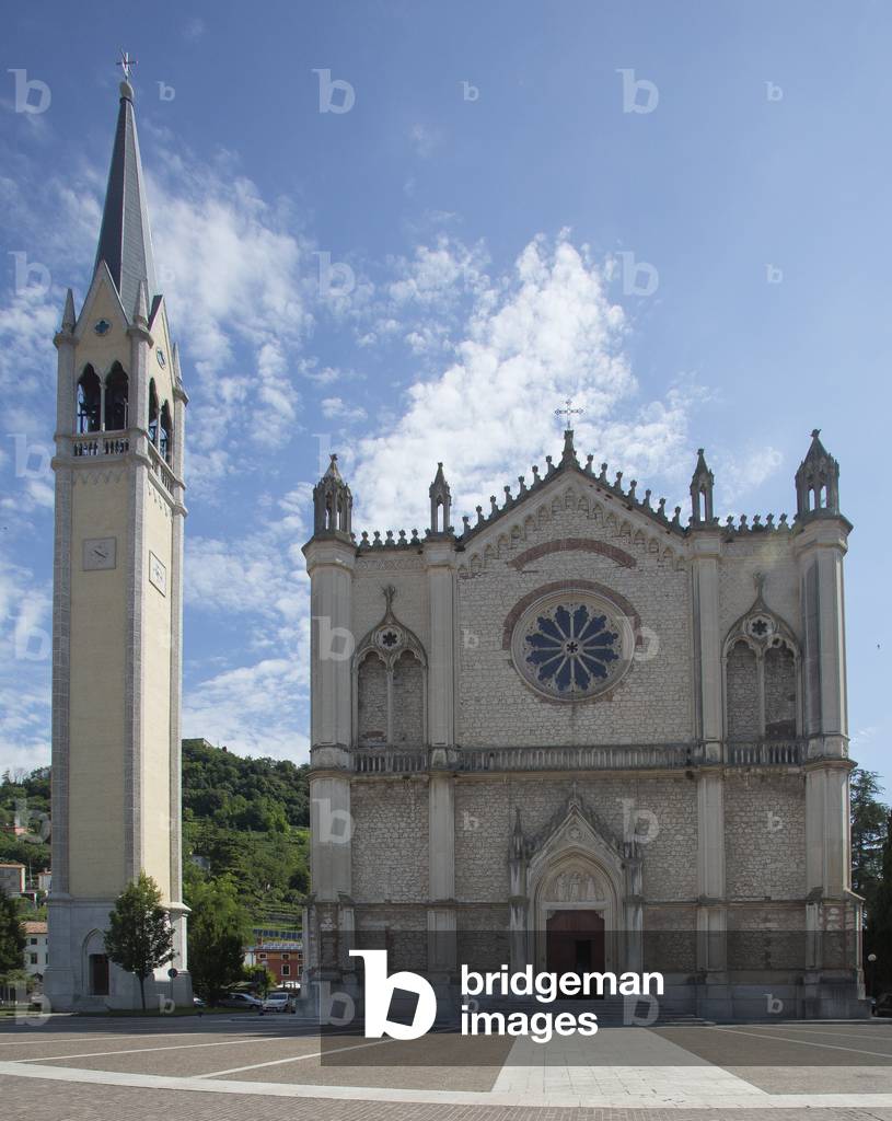 Saints Maria and Vitale dome, church, Montecchio Maggiore, Veneto, Italy (photo)