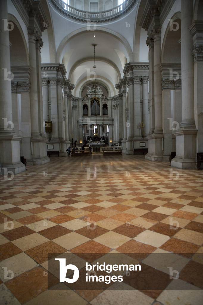 San Giorgio Maggiore church, nave, Venice, Italy, (photo)