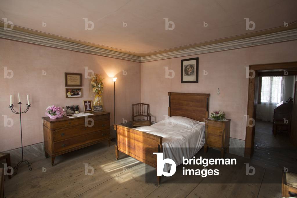 Bedroom, House of Pio X, Riese, Veneto, Italy