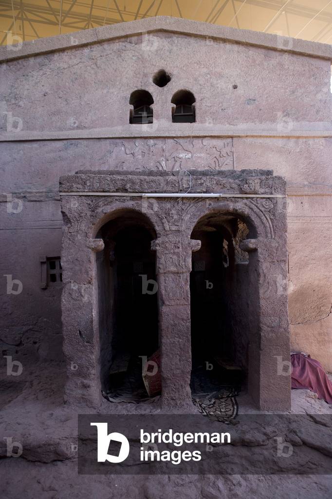 Bet Medhane Alem church, Lalibela, Ethiopia (photo)