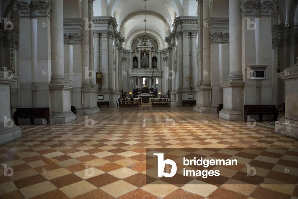 San Giorgio Maggiore church, nave, Venice, Italy, (photo)