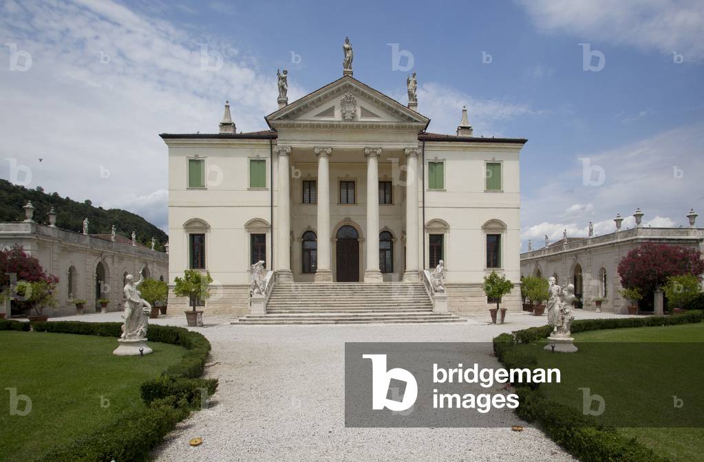 Giorgio Massari, Cordellina dei Lombardi villa, 1735, Montecchio Maggiore, Veneto, Italy (photo)