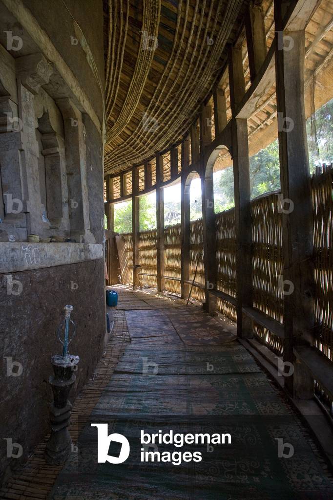 Debre Sina Maryam Church, Gorgora, Lake Tana, Ethiopia, Africa (photo)