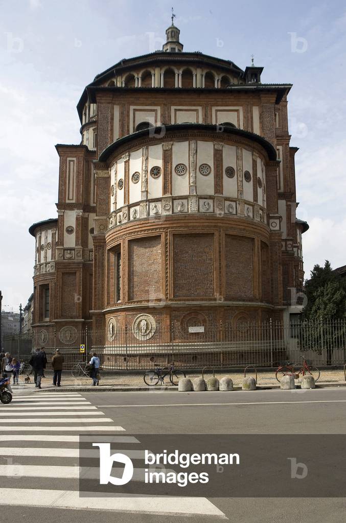 St. Maria delle Grazie church, Milan, Lombardy, Italy, 2010 (photo)