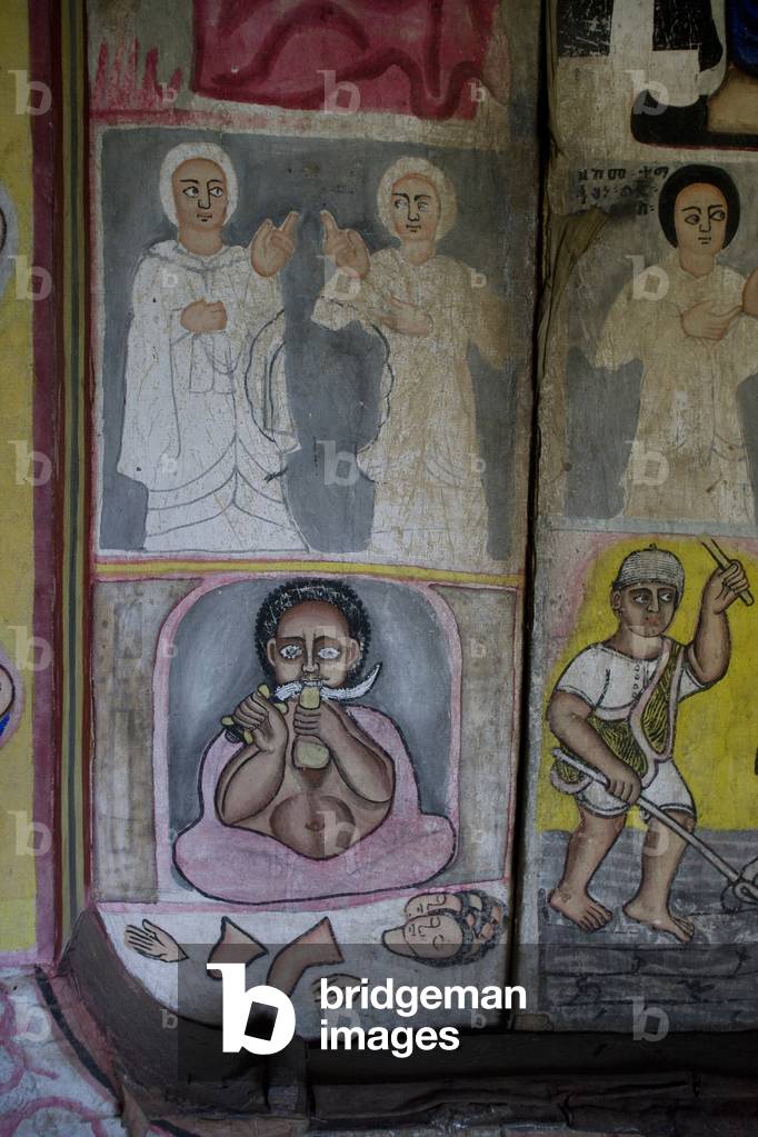 Debre Sina Maryam Church, Gorgora, Lake Tana, Ethiopia, Africa (photo)