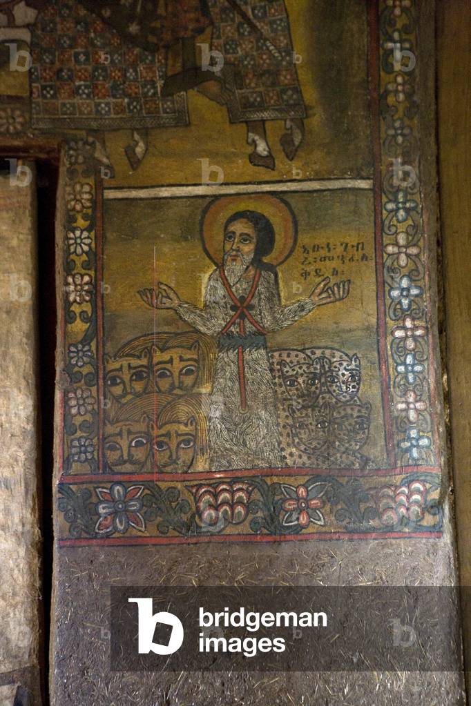Church of Debre Berhan Selassie, Gonder, Ethiopia, Africa (photo)