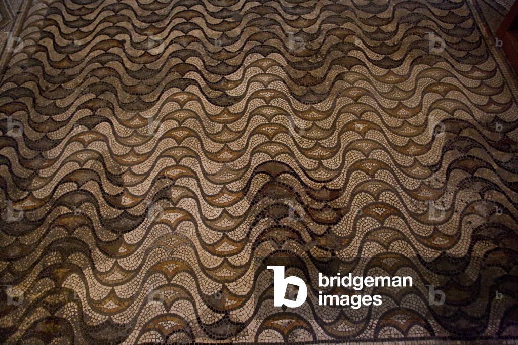 Detail of floor decoration (mosaic)