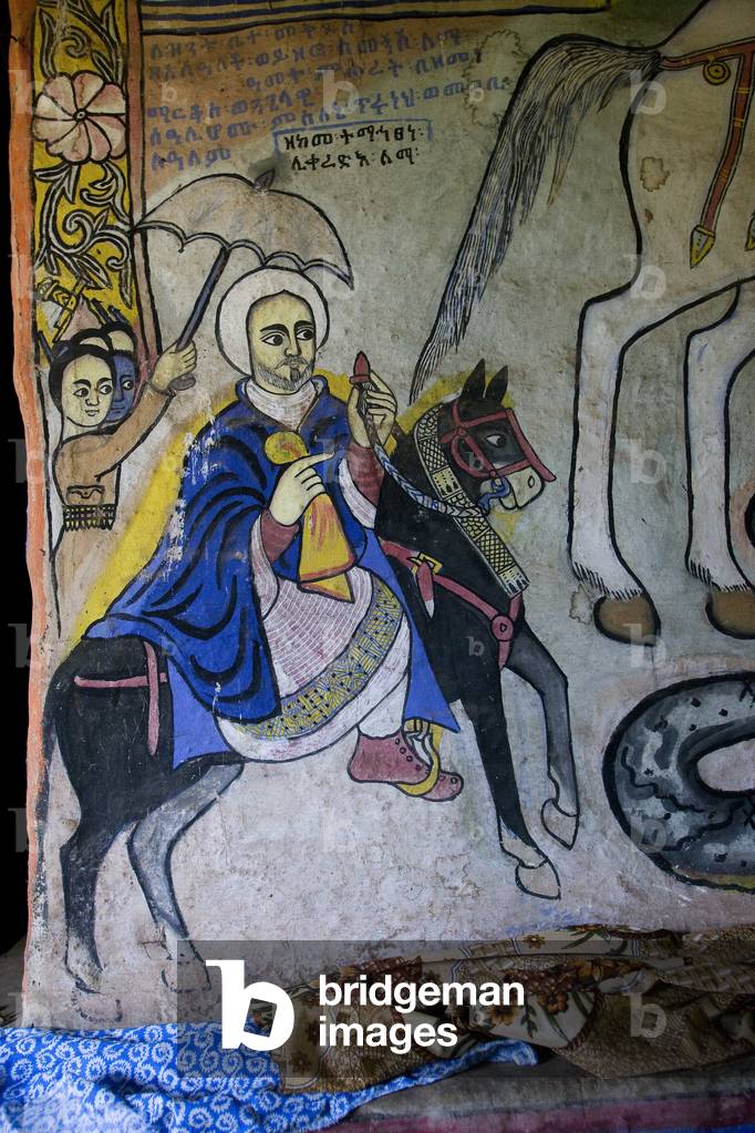 Debre Sina Maryam Church, Gorgora, Lake Tana, Ethiopia, Africa (photo)