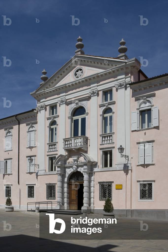 Torriani palace, XVII cent, Gradisca d'Isonzo, Friuli, Italy (photo)