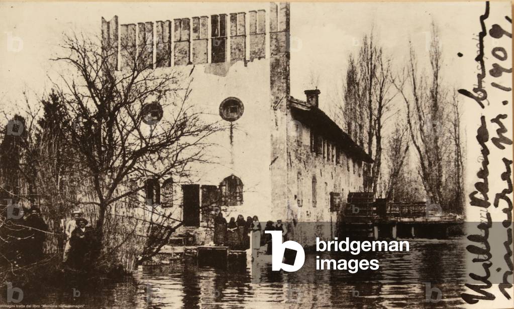 Alvisopoli, vintage photo, Veneto, Italy (photo)