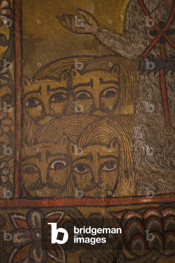 Church of Debre Berhan Selassie, Gondar, Ethiopia, Africa (photo)