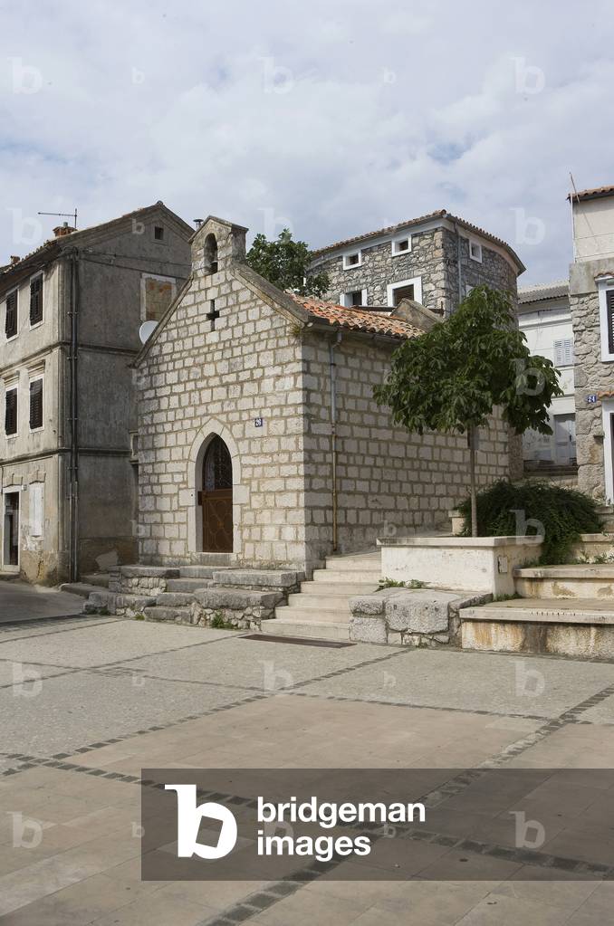 Parish church, Omisali, Krk, Croatia (photo)