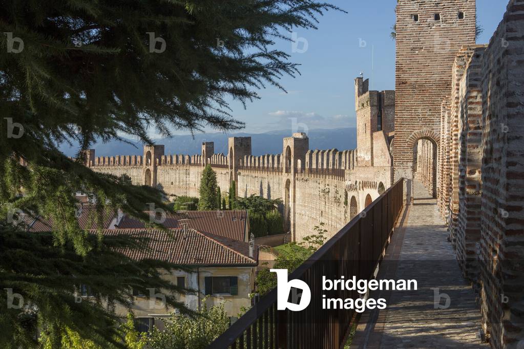 The Rampats, walls, Cittadella, Veneto, Italy (photo)