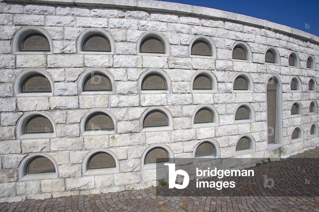 Ossuary, Monte Grappa, first wold war, Veneto, Italy (photo)