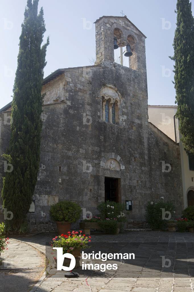 Parish Church, Pievescola, Siena, Tuscany, Italy (photo)