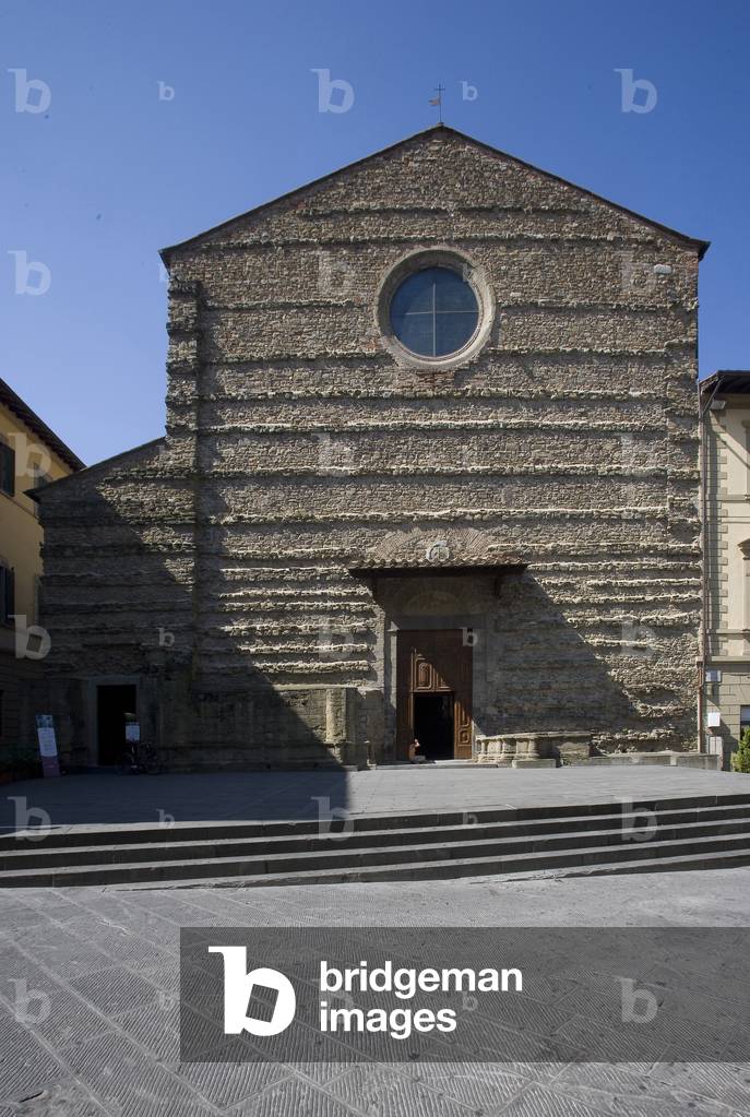 St. Francesco church, Arezzo, Tuscany, Italy (photo)