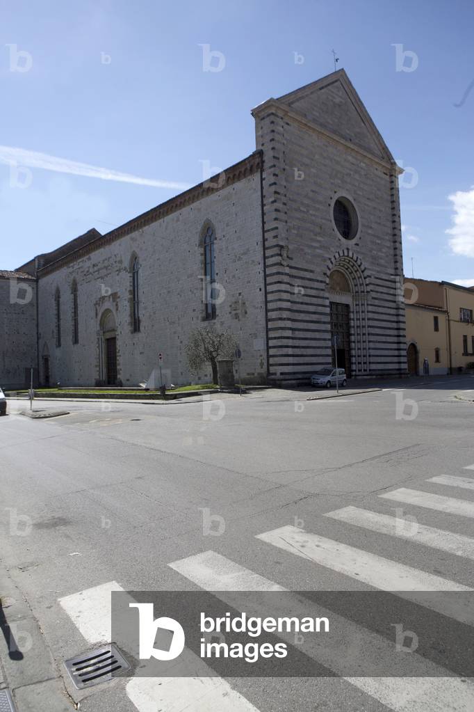 St. Francesco church, Pistoia, Tuscany Italy (photo)