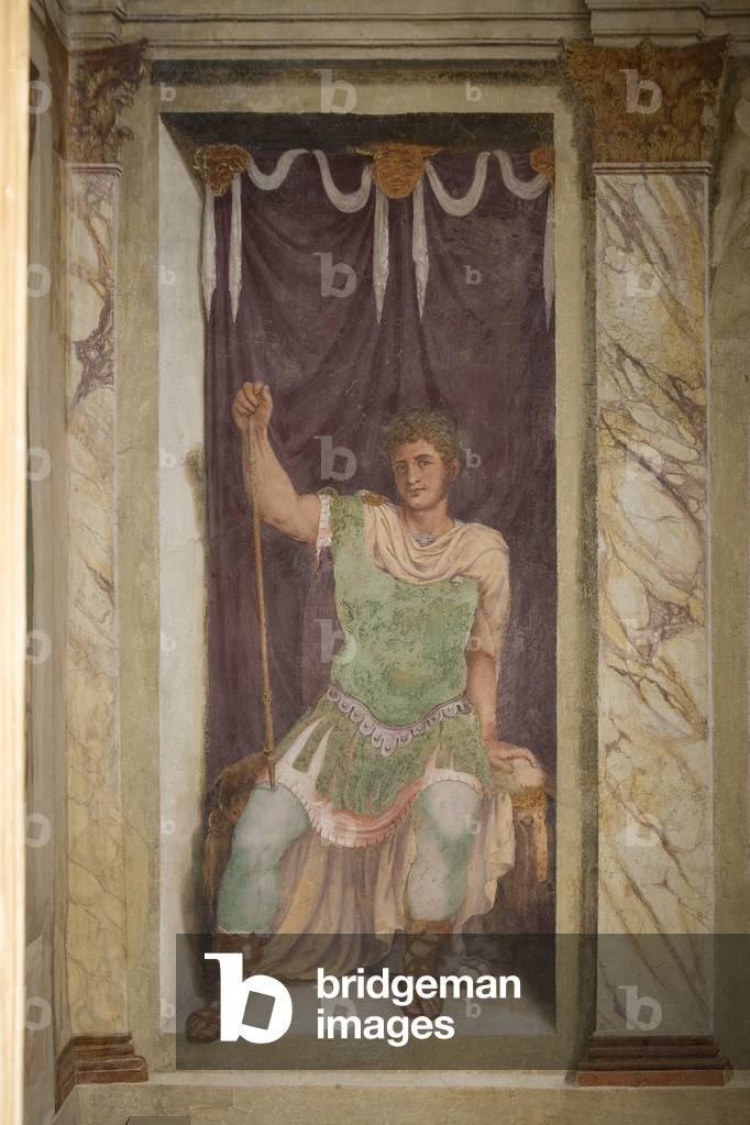 Fresco, Villa dei Vescovi, Luvigliano, Veneto, Italy (photo)