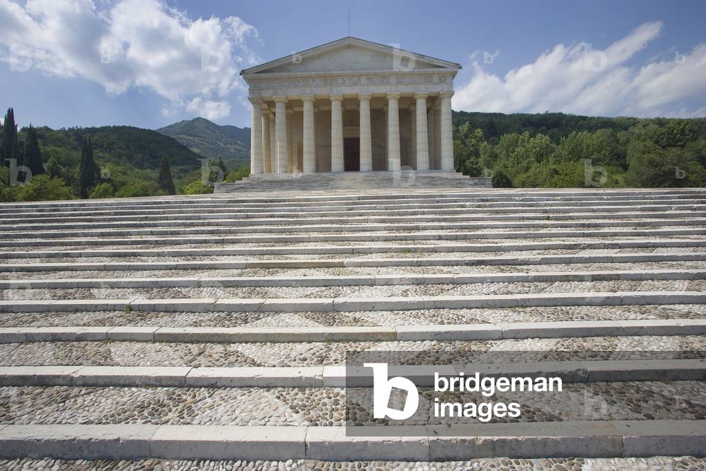 Canova temple, Possagno, Veneto, Italy (photo)