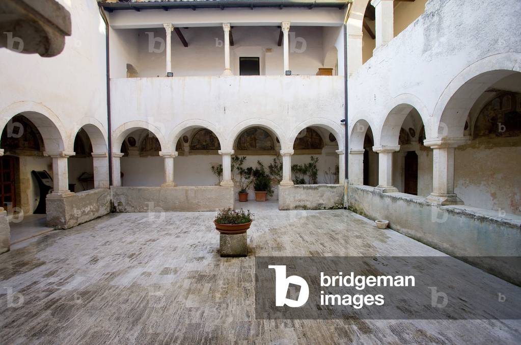 Convent St. Angelol d'Ocre, Ocre, Abruzzo, Italy (photo)