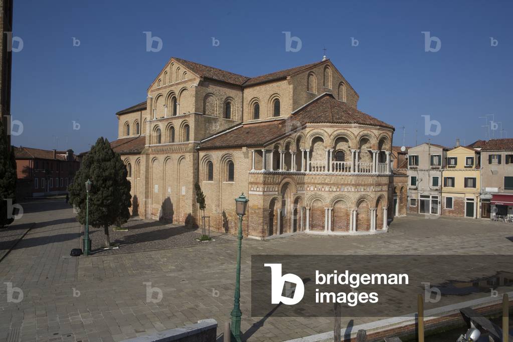 St. Donato church, XII sec.., Murano, Venice, Italy (photo)