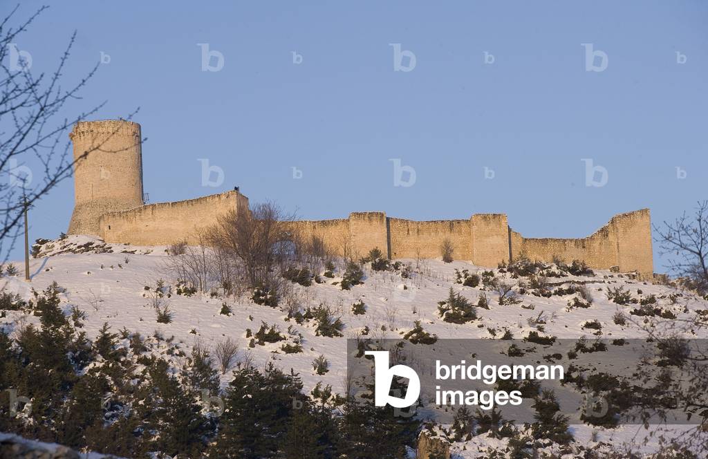 Bomianco castle, Caporciano, Abruzzo, Italy (photo)