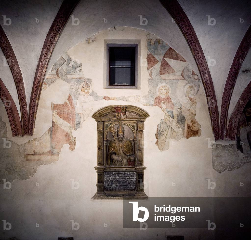 Fresco, Novacella Abby, Bressanone, Trentino Alto Adige, Italy (photo)