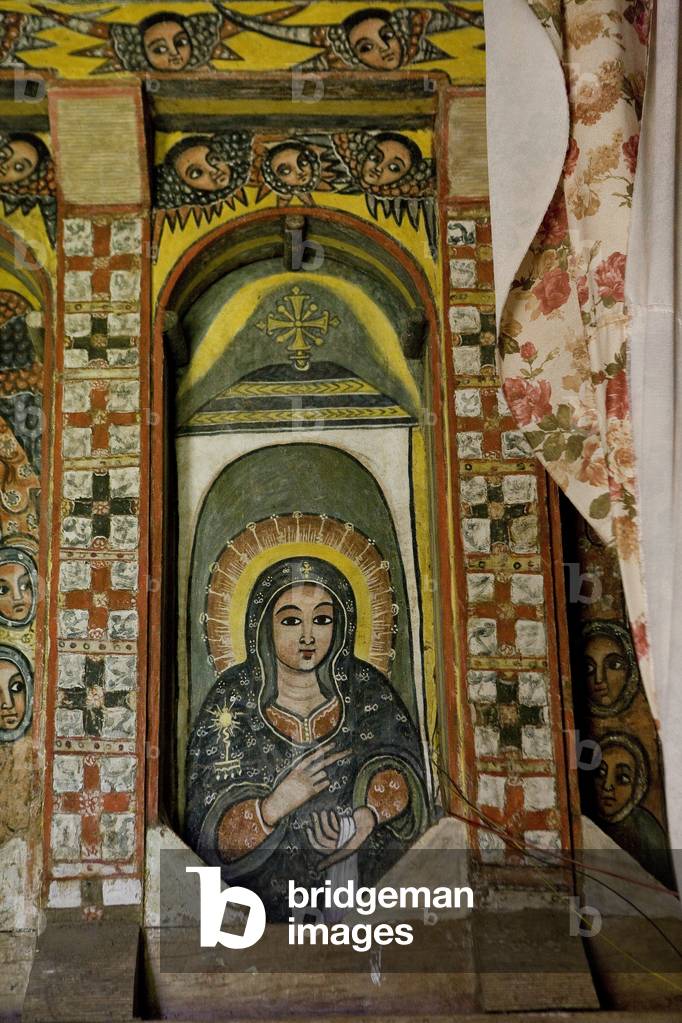 Narga Selassie Christian Church, Island of Dek, Lake Tana, Gondar Region, Ethiopia, Africa (photo)