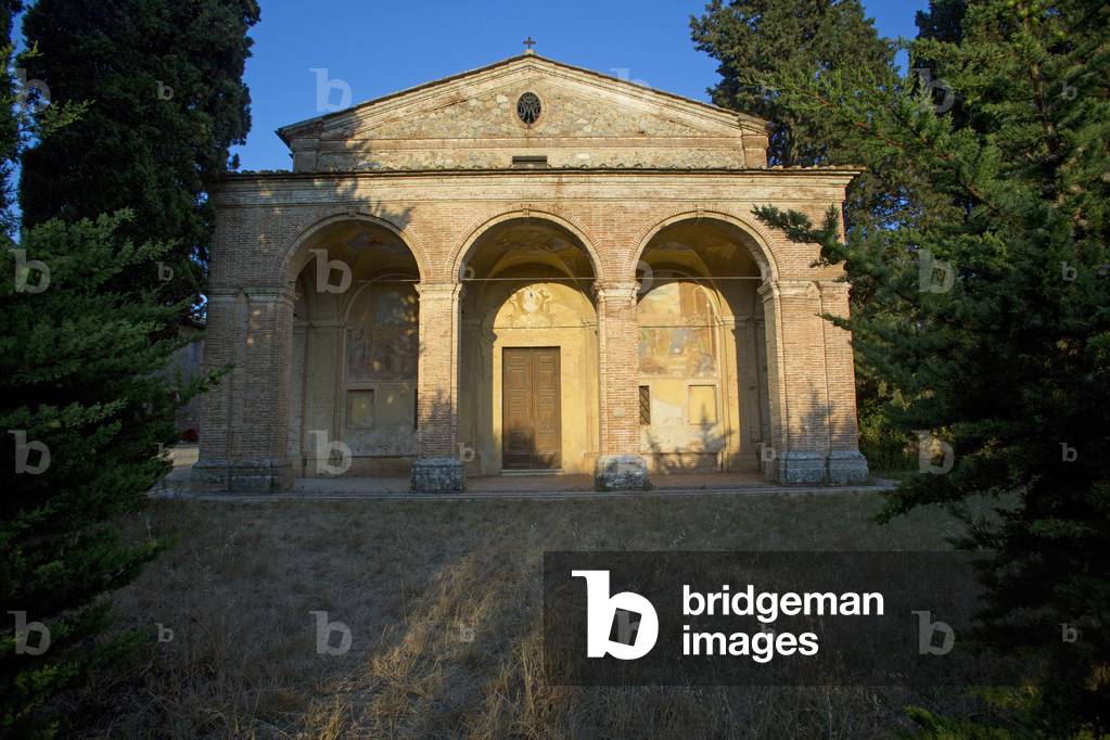 Church, Scorgiano, Siena, Tuscany, Italy