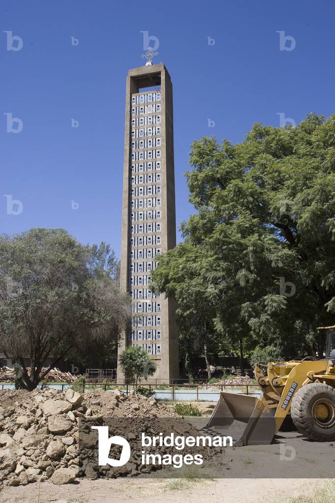 New Church of Our Lady Mary of Zion, Old Church, Aksum, Ethiopia, Africa (photo)