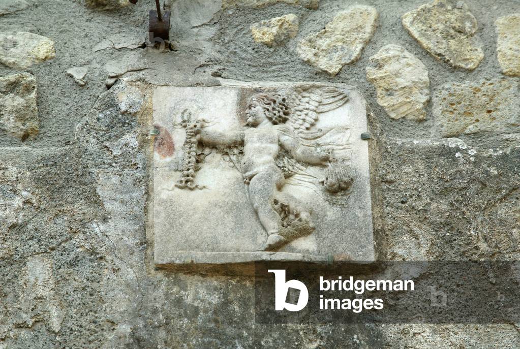 Tablet in the House of the Skeleton (photo)