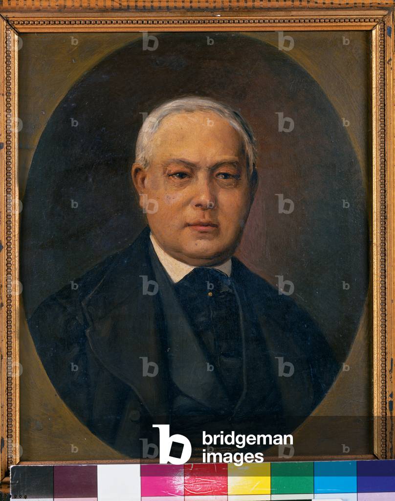 Portrait of Karl Menzingher, 1885-89 (oil on panel)